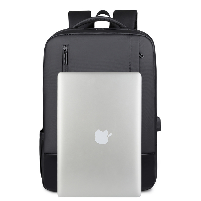 In-stock cross-border backpacks, printed LOGO backpacks, business computer bags, unisex schoolbags, commuting backpacks, and casual backpacks Specification drawing