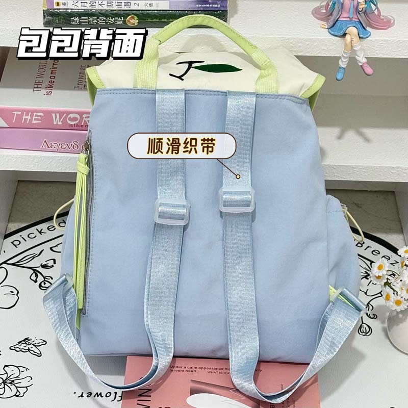 New high-appearance-level, fresh and sweet multi-color fruit backpack for primary school students in grades 3 to 6, lightweight and large-capacity backpack Specification drawing