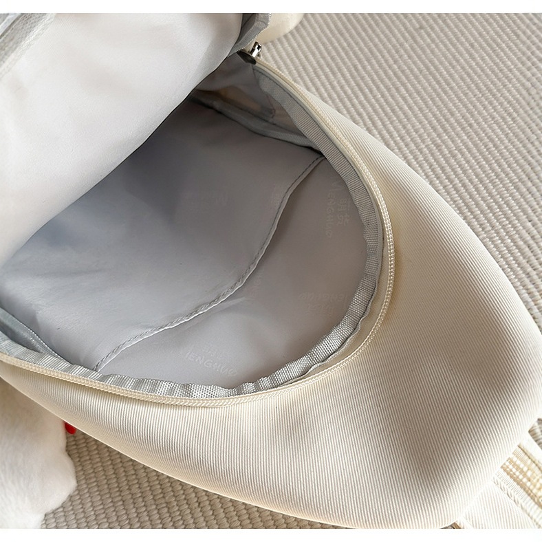 Simple and versatile casual niche chest bag, Japanese Instagram retro lightweight dual-purpose small schoolbag, female student crossbody backpack Specification drawing