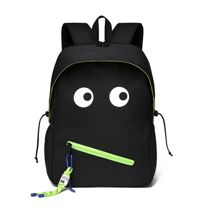 2025 New Korean version personalized Little monster Schoolbag, cute and funny, creative backpack for primary school students from grades 2 to 5 Item Picture