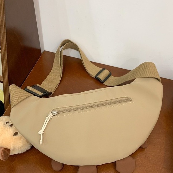Summer Japanese-style single-shoulder bag, women's phone bag, cute chest bag, fashionable ins crossbody bag, versatile student new waist bag Specification drawing