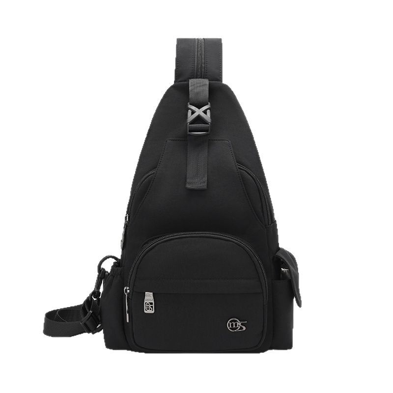 Street style Hong Kong style chest bag 2025 Cross-border new casual waist bag ins style couple large capacity single-shoulder crossbody bag Item Picture