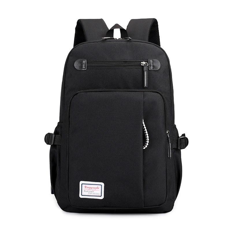 Cross-border casual backpacks, men's waterproof computer backpacks, men's large-capacity travel bags, Oxford cloth student schoolbags Item Picture