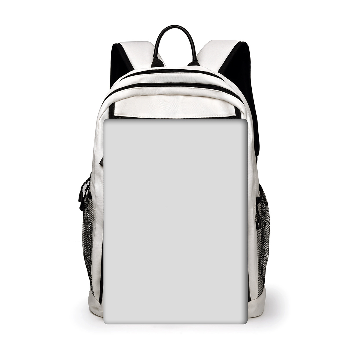 New backpack for girls, large-capacity outdoor casual backpack, campus student schoolbag, simple travel backpack details Picture