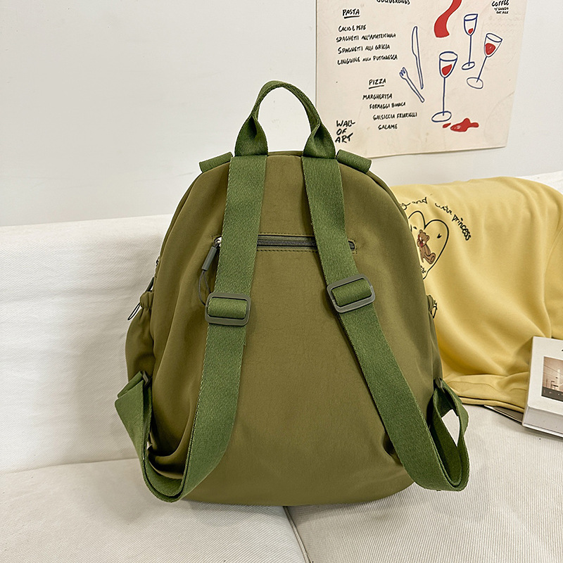 Large-capacity lightweight backpack 2025 new trendy handbag, ins trendy women's bag, versatile single-shoulder large bag Specification drawing