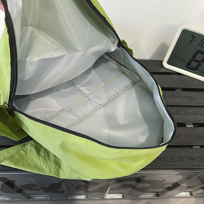 New lightweight outdoor windbreaker brim backpack, Japanese ins simple forest style, family travel backpack for men Application Scenario