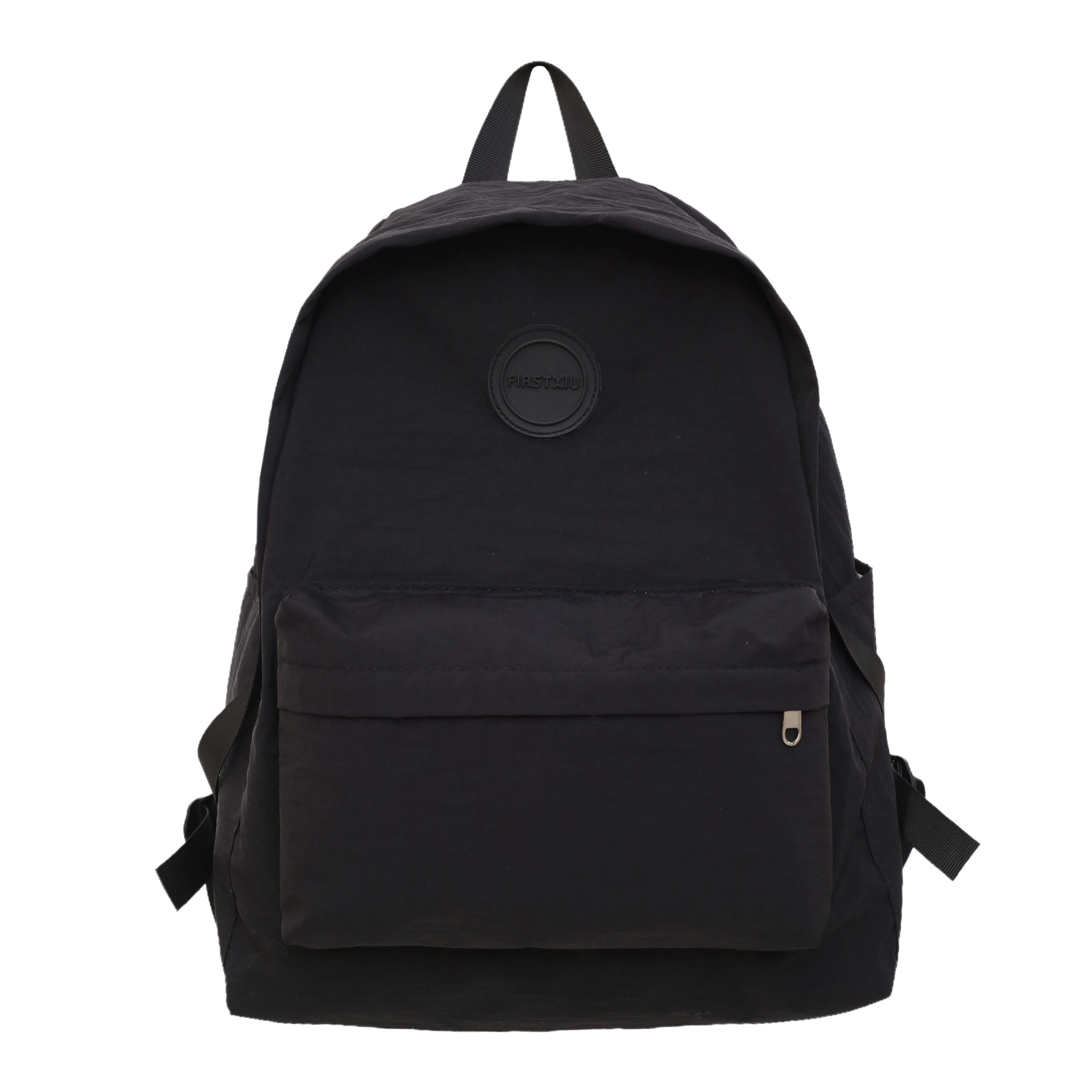 2025 New Japanese ins simple and versatile solid color backpack, lightweight and trendy backpack, casual schoolbag for grades 1-6 Item Picture