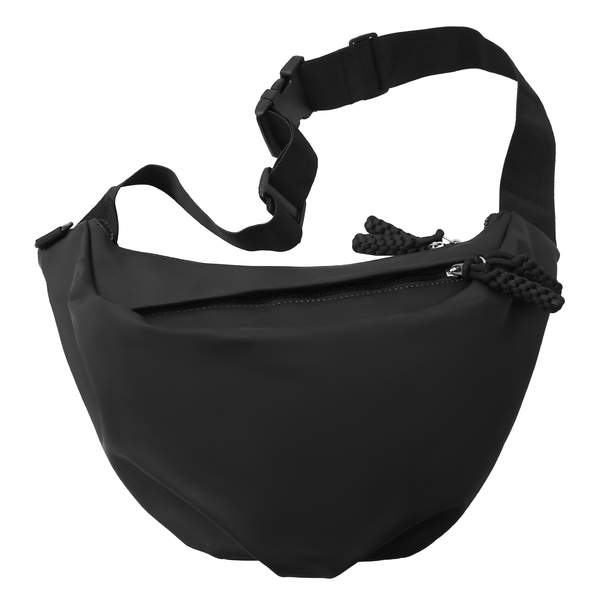 The new forest-style high appearance level dumpling bag is versatile and elegant. It is a solid color single-shoulder bag with a simple Japanese style and a large capacity waterproof backpack Item Picture