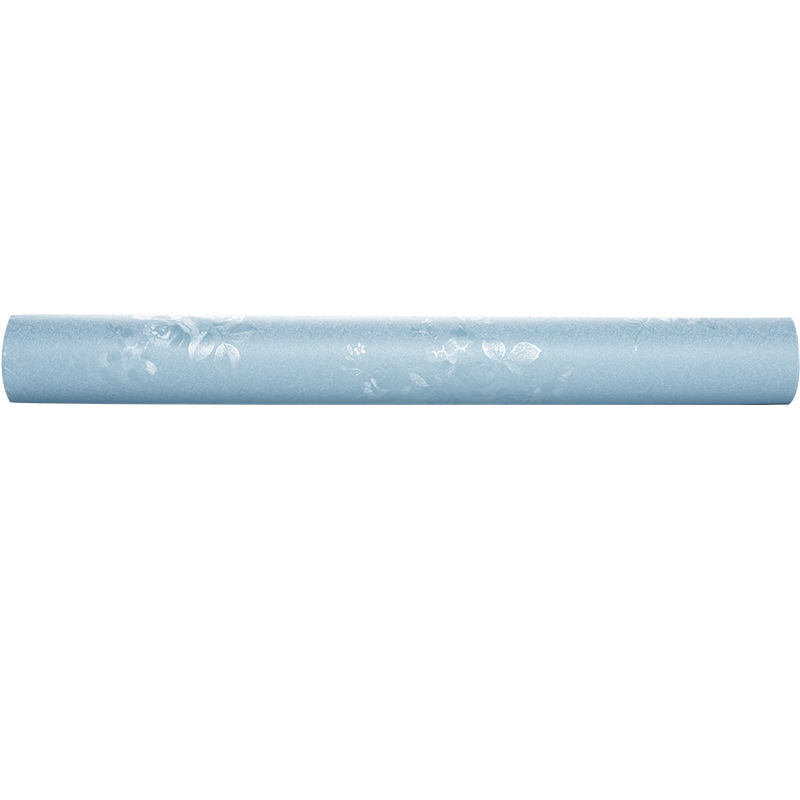 Self-adhesive simple pattern silk waterproof background wall wallpaper for bedrooms, hotels, guesthouses, offices and dormitories Item Picture