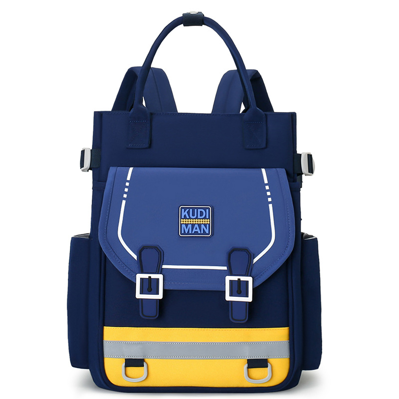 The 2025 new children's after-school handbag is versatile and has a large capacity. It is a school backpack that reduces the burden and features an art bag printed with a logo Item Picture