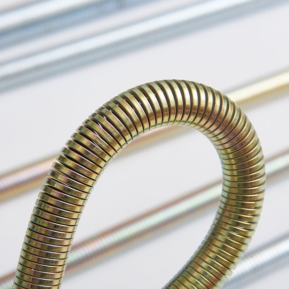 Galvanized pvc elbow spring electrical conduit, manual bending spring electrical conduit spring, hardware tool spring Application Scenario