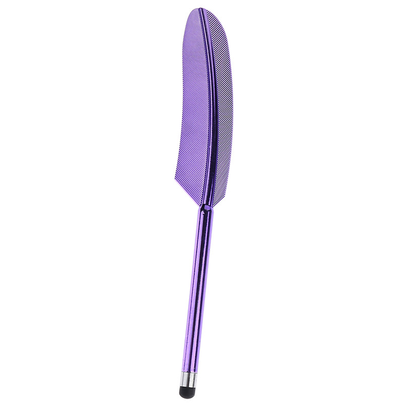 Factory direct sales of feather stylus, stylus, capacitive pen and drawing pen. Suitable for capacitive screens of Huawei, Apple, Xiaomi, etc Item Picture