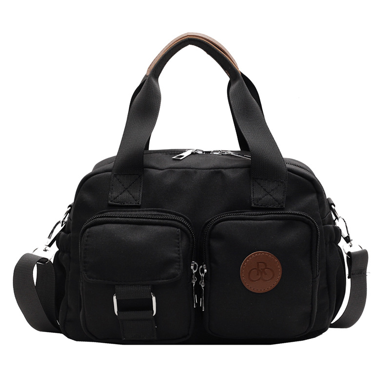 Casual Tote bag for women, large capacity 2024 new hand-held canvas bag, high-end daily commuting, single-shoulder crossbody bag Item Picture