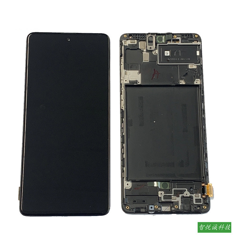 It is suitable for the Samsung A715 screen assembly A71 2020 mobile phone screen liquid crystal display inner screen incell LCD full figure