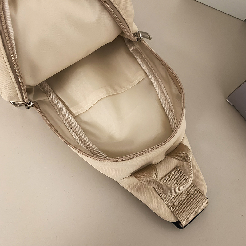 Trendy brand chest bag for men and women, 2024 new sporty cycling small crossbody bag, large capacity single-shoulder bag, versatile casual crossbody bag Application Scenario