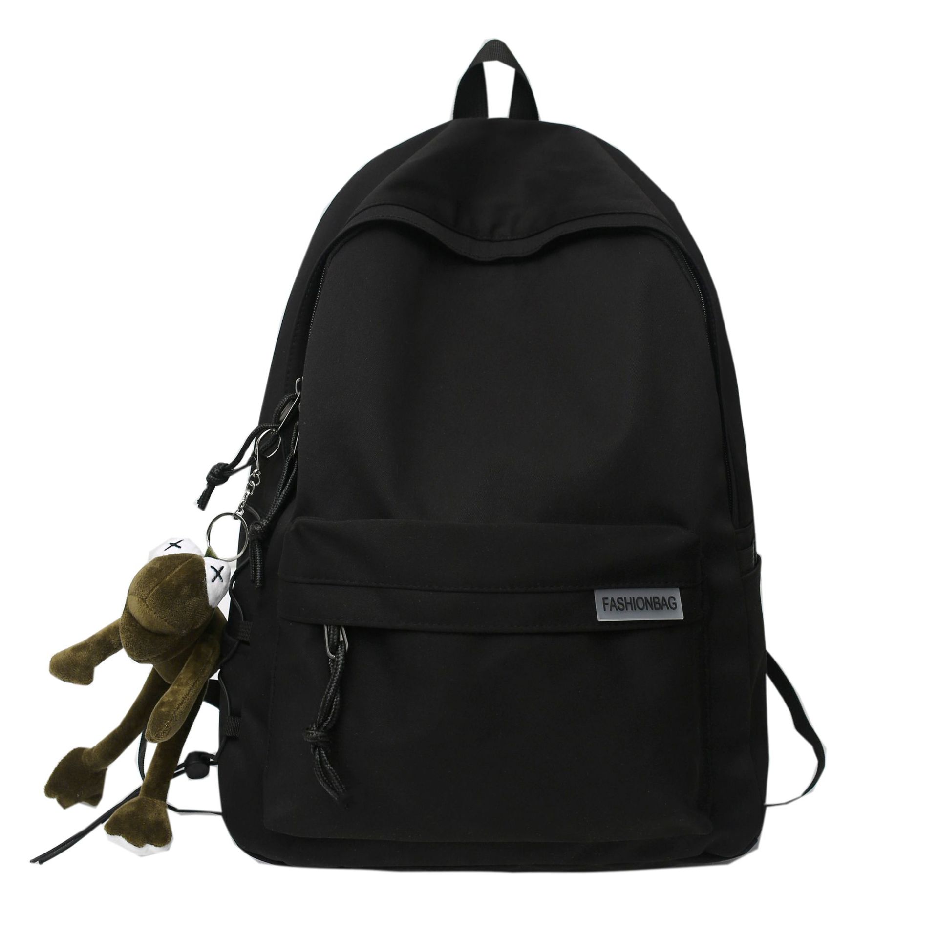 New large-capacity Japanese-style Instagram minimalist college couple casual travel backpack for high school girls Item Picture