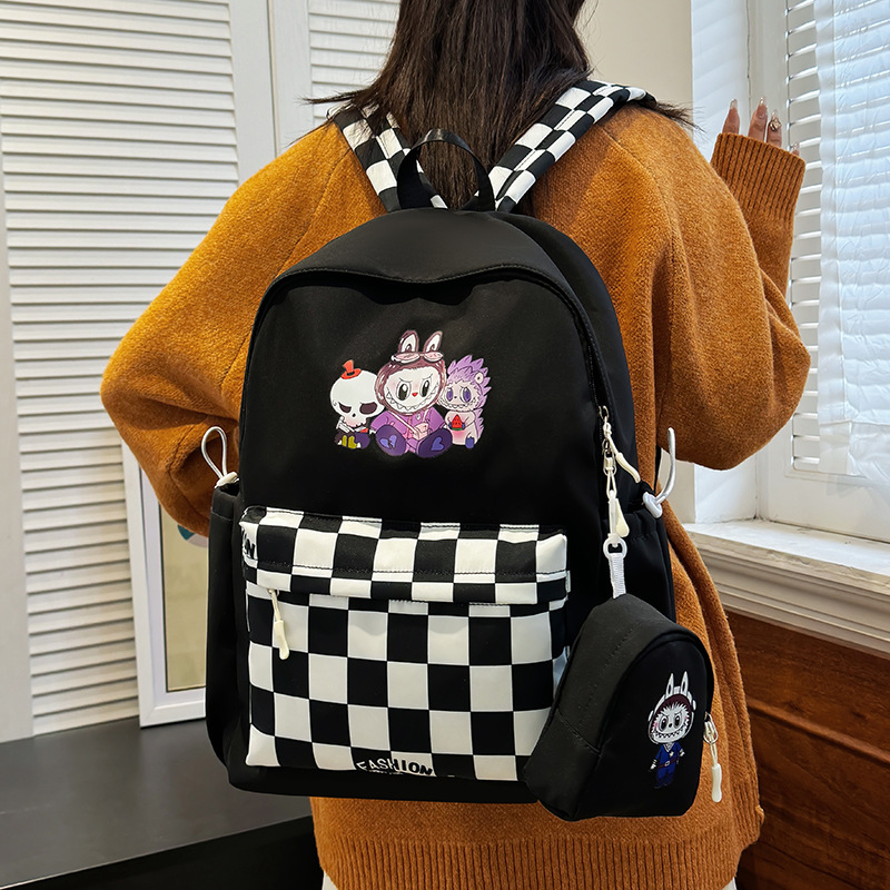 "Playful and cute Schoolbag 2025 New Korean version ins Versatile backpack for boys and girls in grades one to four of primary school. details Picture