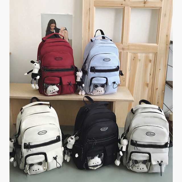 New Japanese-style retro workwear schoolbags for junior high school students, large-capacity backpacks for men, trendy ins campus style backpacks for women Application Scenario