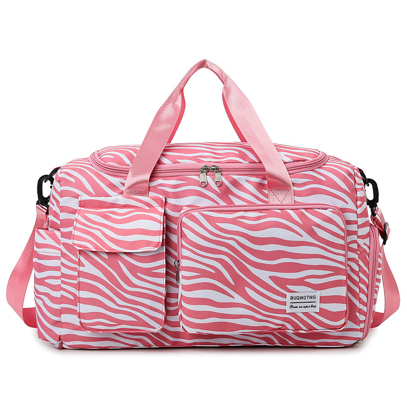 Short-distance travel bag, women's fashion trend, large-capacity dry and wet separation, swimming and yoga, women's handbag, single-shoulder bag Item Picture