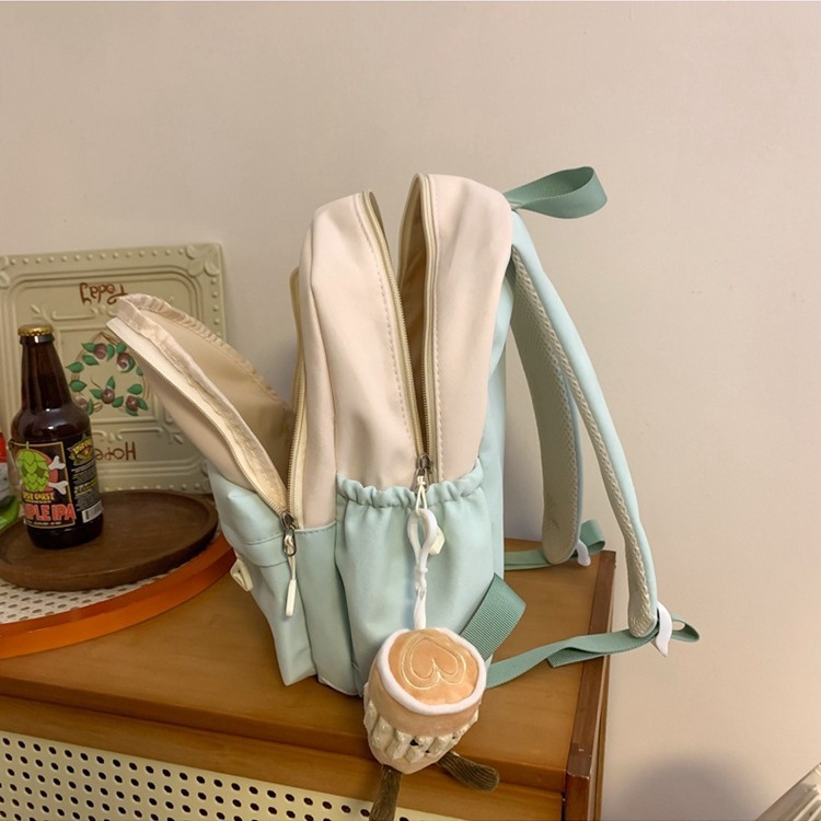 Cute, simple and lightweight small schoolbag, Japanese-style ins fresh mini backpack, high appearance level, forest-style girl's backpack Application Scenario