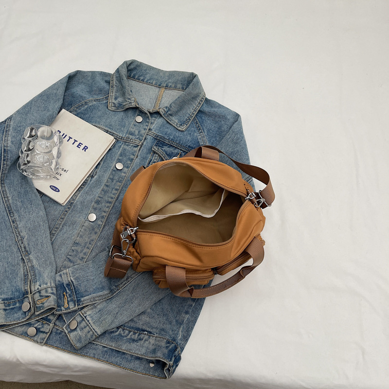 Casual Tote bag for women, large capacity 2024 new hand-held canvas bag, high-end daily commuting, single-shoulder crossbody bag Specification drawing