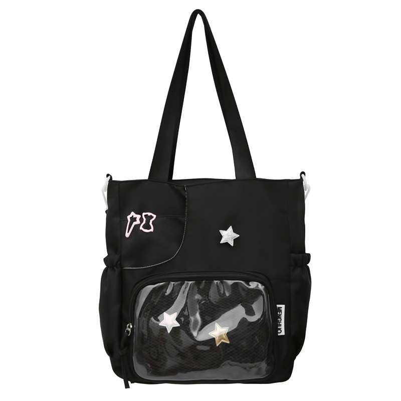 Summer new single-shoulder bag for female primary school students, solid color macaron school bag, high appearance level, sweet girl, cute, smacking pain bag Item Picture