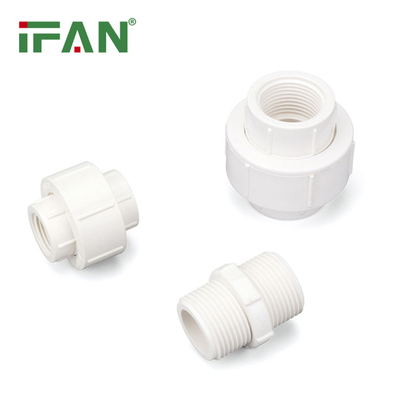 IFAN Factory BST Thread UPVC Plumbing Tee PVC Pipe Fittings