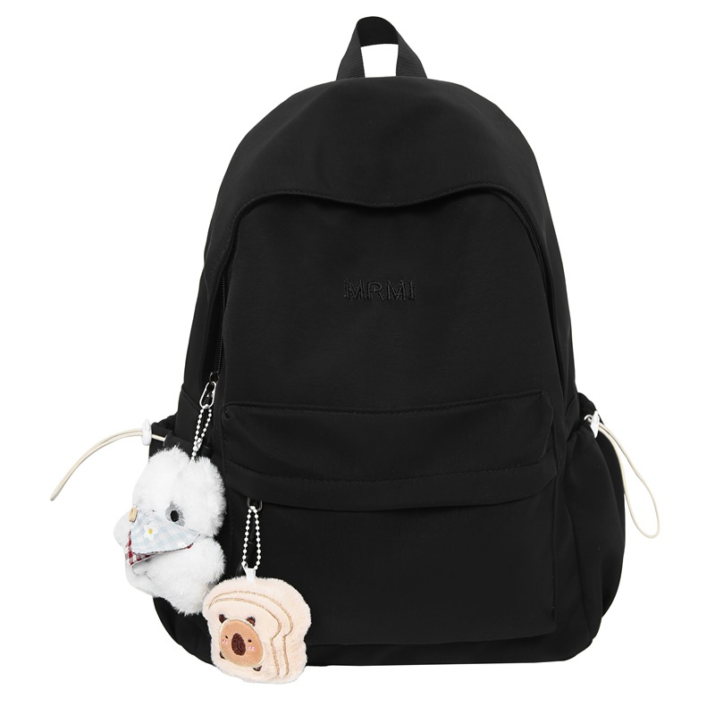 Niche design backpack for girls' birthday, high appearance level, light-colored school bag, versatile for primary school students, large-capacity backpack Item Picture
