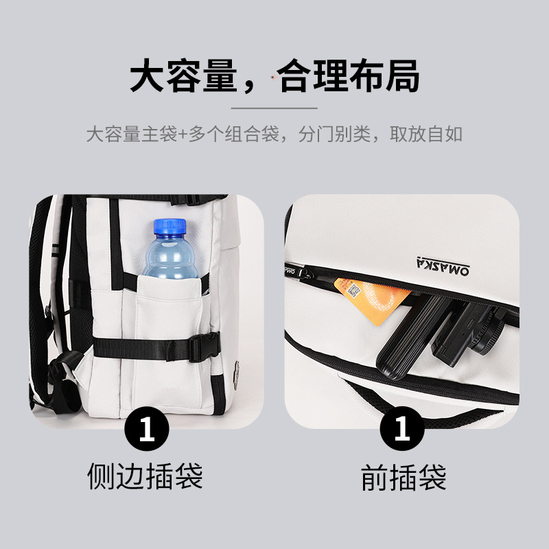 New cross-border business travel backpack for women, large-capacity, lightweight business commuting computer backpack for women Application Scenario