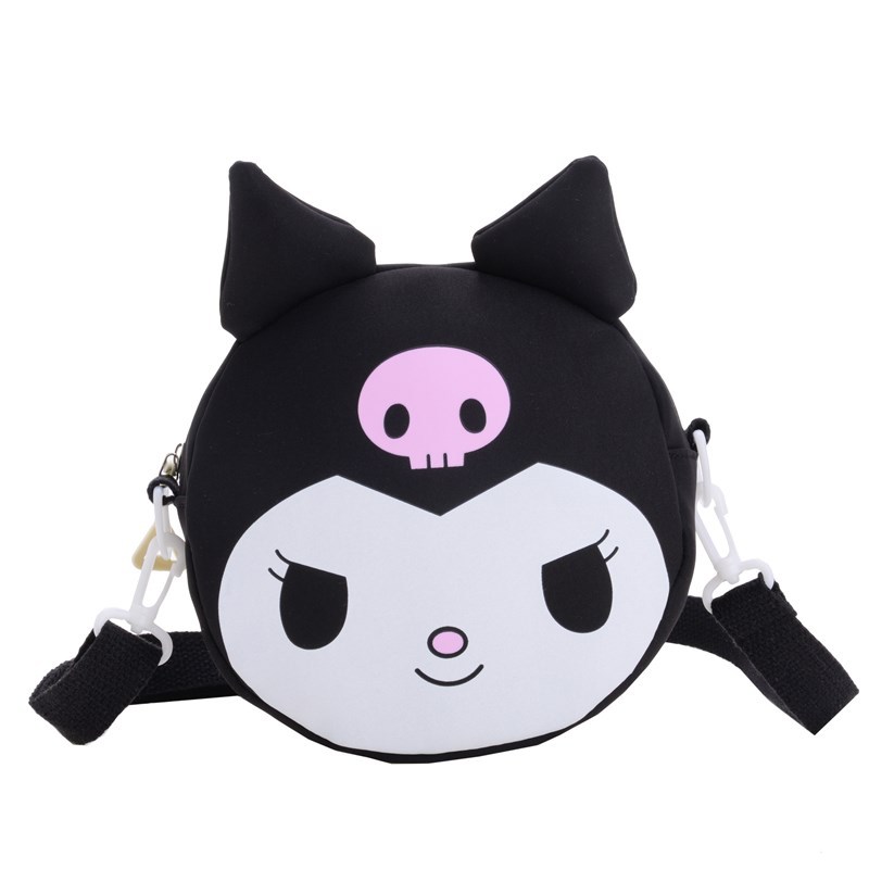 Cross-border Kulomi Children's Bag, Cute crossbody Bag 2025, Outdoor Girls' casual single-shoulder Bag, Stylish and fashionable backpack Item Picture