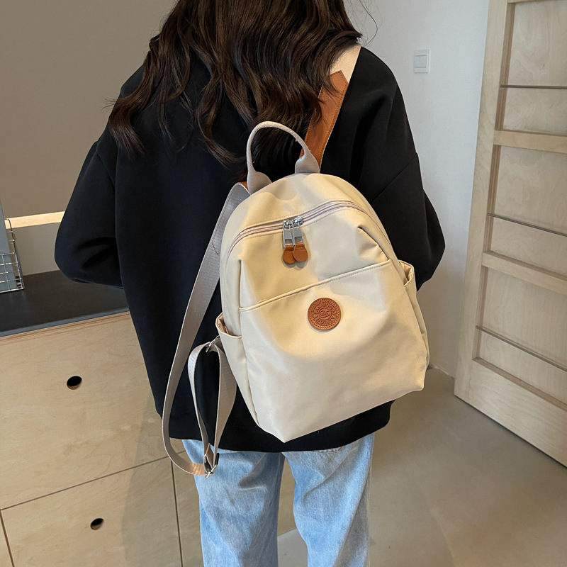 High-appearance-level backpacks, high school large-capacity backpacks, female primary school students, 3-6 grade middle school students, ins multi-compartment schoolbags details Picture