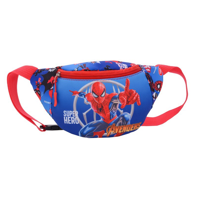 New cross-border children's coin purse for boys and girls, trendy cartoon single-shoulder crossbody bag, baby outdoor casual small waist bag Item Picture