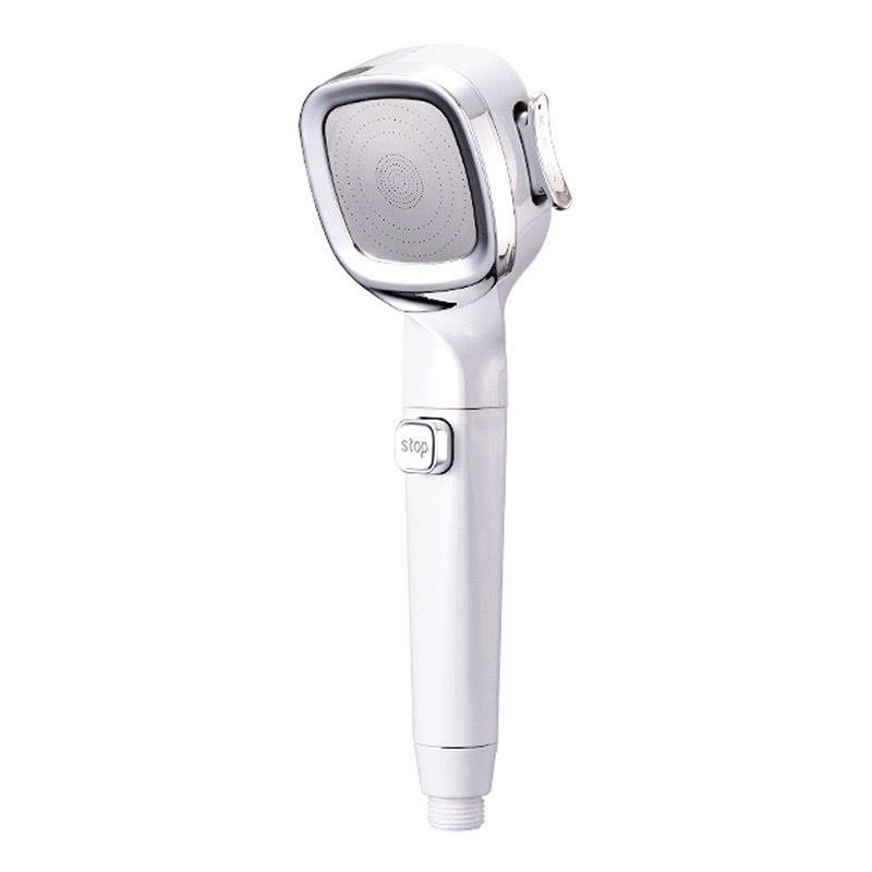 Water-stop pressure-increasing showerhead, four or five-speed hand-held shower set, filter showerhead, bathroom live-streaming bestseller Item Picture