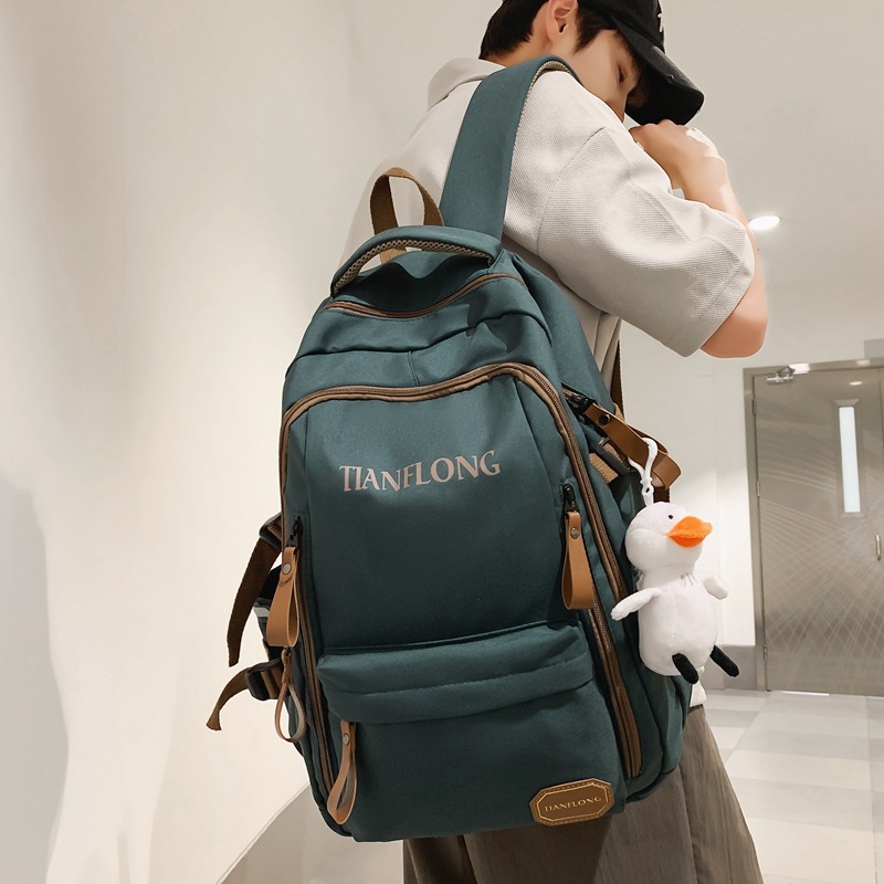 "2024 New stylish Schoolbag for middle school students, high appearance level, travel lightweight computer backpack, high-quality backpack. details Picture