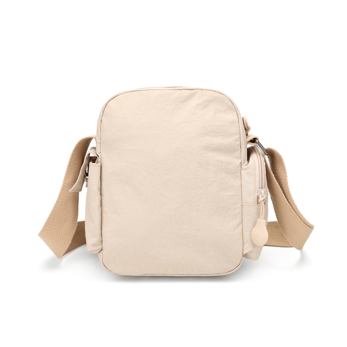 A new high-quality Korean-style ins crossbody bag for women in solid color, casual, simple, lightweight, fashionable and versatile for commuting Specification drawing