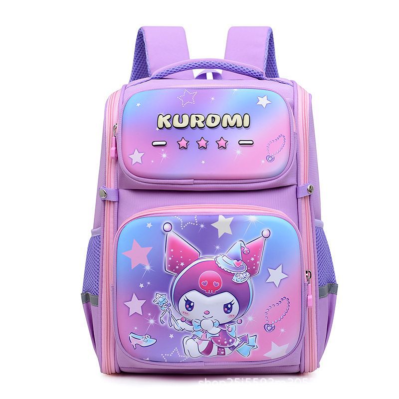 Schoolbag for primary school students in grades 1-3, boys and girls, cartoon and animation children's space bag, large-capacity load-reducing and spine-protecting backpack Item Picture