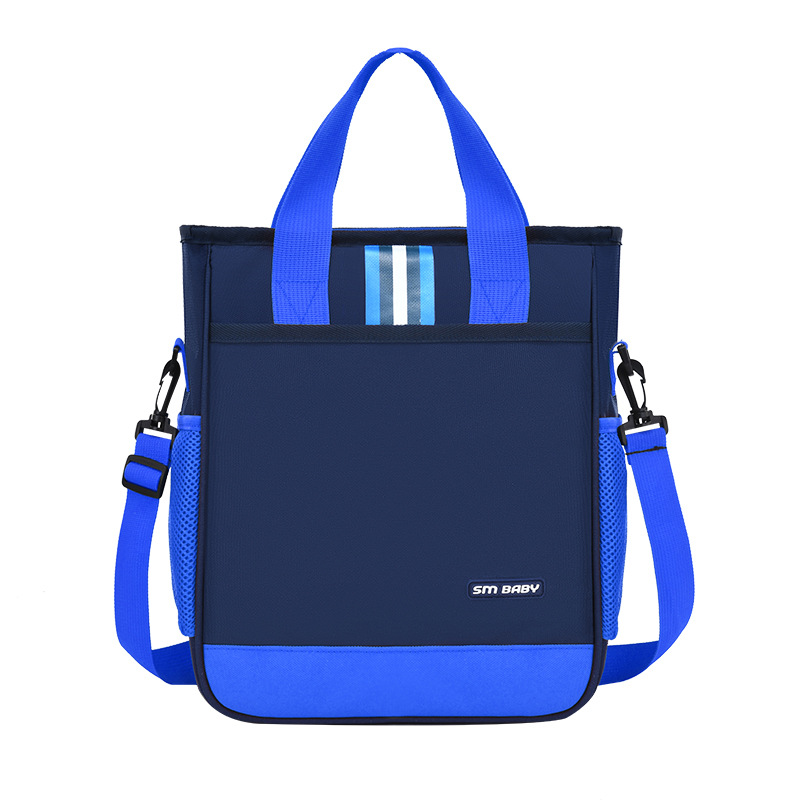 New tutorial bags for primary school students can be carried or carried by hand. Wholesale of primary school students' handbags, book bags and school bags Item Picture