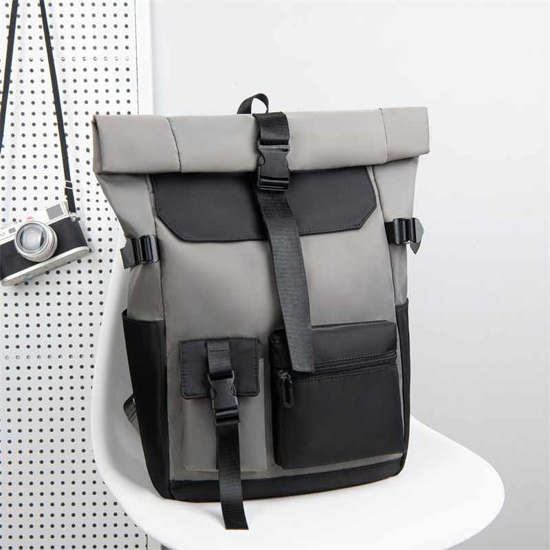 Trendy functional sports backpack, large-capacity casual travel bag, men's high-end outdoor casual backpack Specification drawing