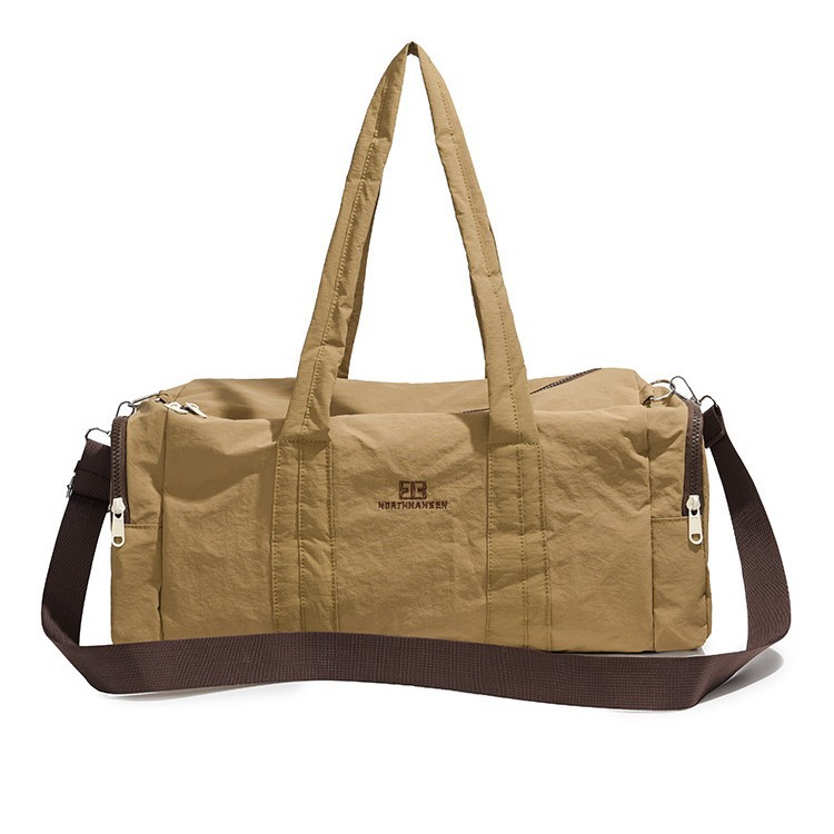 New Korean-style sports, fitness and yoga bag for foreign trade, lightweight, water-repellent for women, large-capacity storage bag for short trips Item Picture