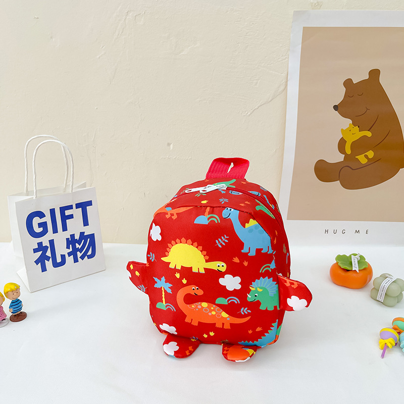 Little Dinosaur Children's Backpack 2024 Cute and Fashionable Cartoon Backpack for Kindergarten Little Ears Boys and Girls Schoolbag details Picture