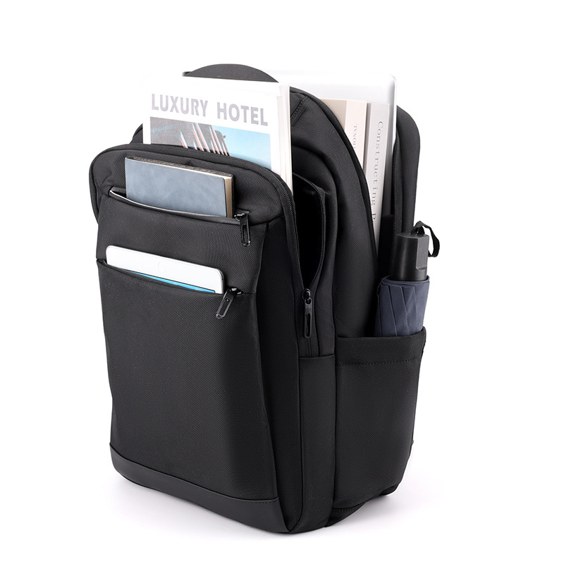 New cross-border business backpack for men, commuter computer bag, lightweight business travel backpack, large-capacity backpack details Picture