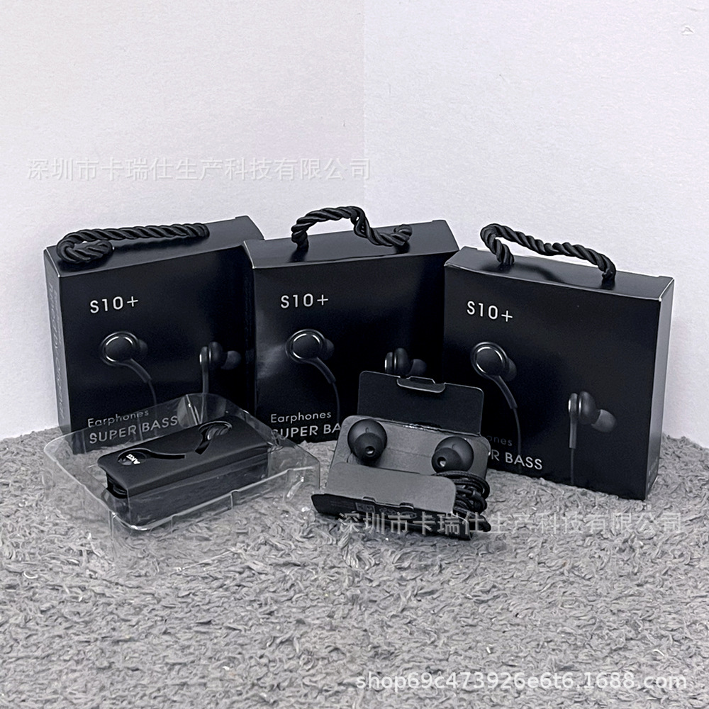 Suitable for Samsung AKG round-hole headphones S8/S9/S10, wired headphones, in-ear headphones, line control, universal with microphone details Picture