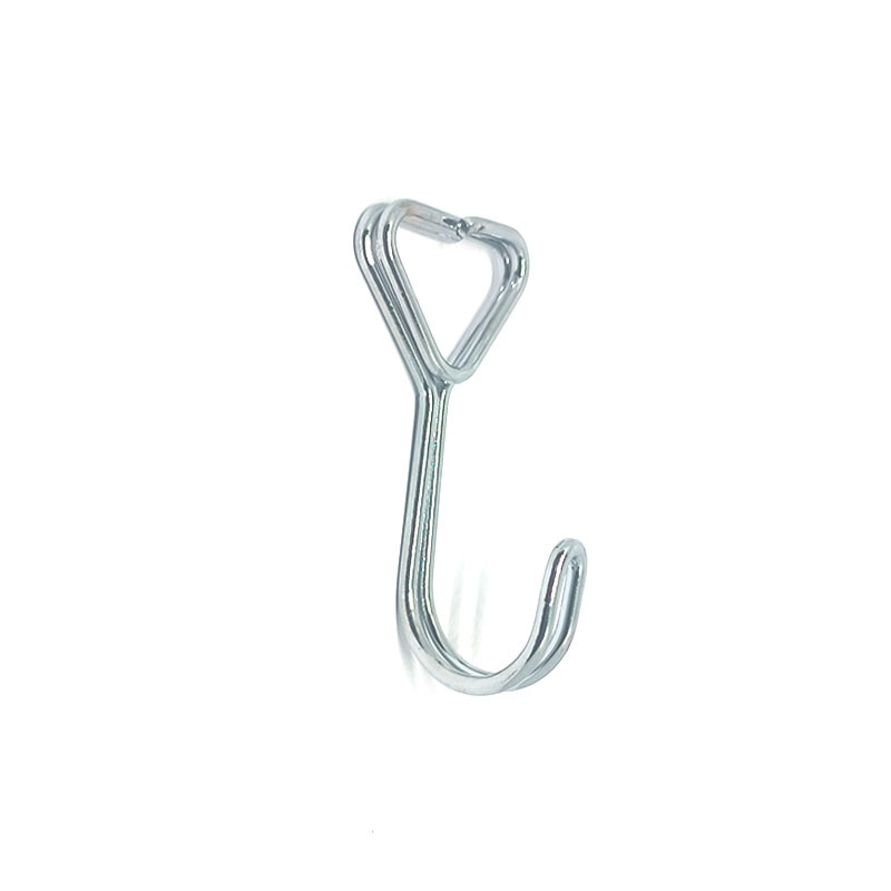 Supply stainless steel triangular hooks, multi-purpose binding straps, rope hooks, load-bearing hooks, elastic luggage hooks, and high-elasticity hooks for electric vehicles Item Picture