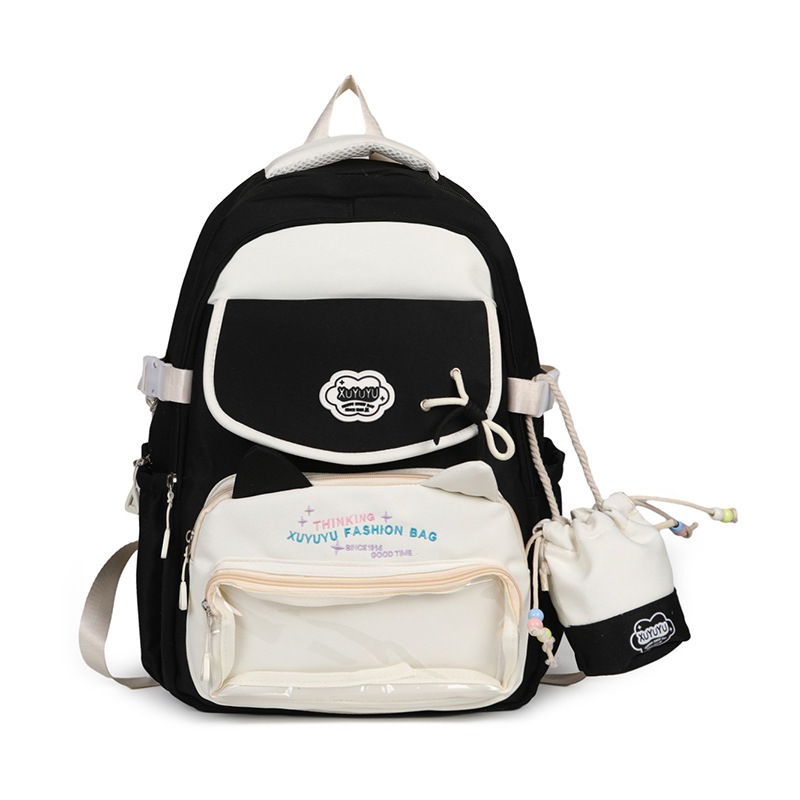 Dopamine large-capacity multi-compartment backpack with pain-relieving layers for a laid-back travel style, versatile waterproof backpack Item Picture