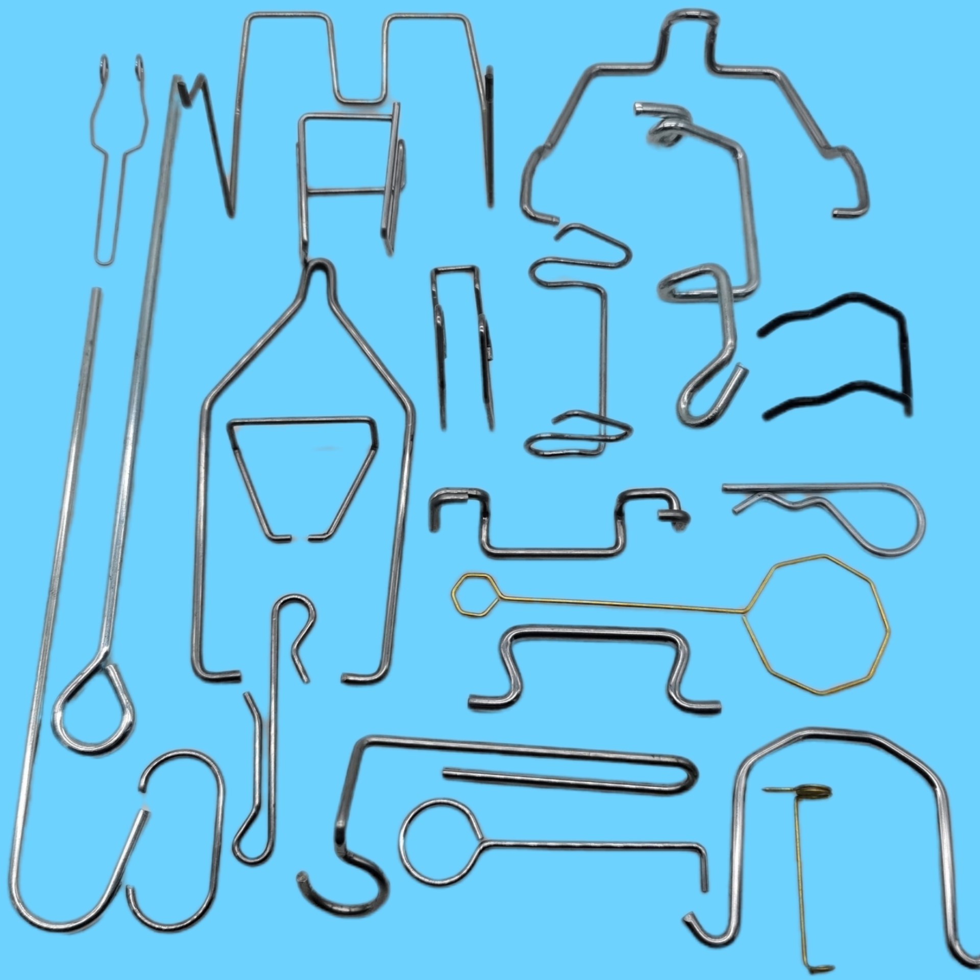 The source factory undertakes the production of stainless steel wire bending and steel wire bending as per demand details Picture