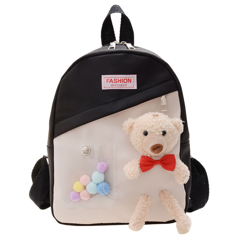 The 2024 new style of children's cartoon bear backpack is a trendy backpack for girls' outings and a small schoolbag for girls to go to school Item Picture