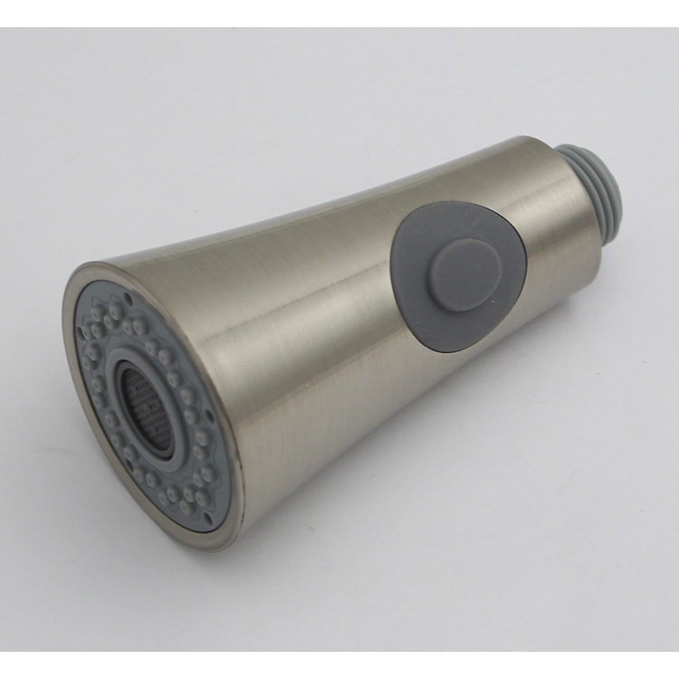 Pull-out showerhead, kitchen faucet, pull-out showerhead, shower head, chrome plated, brushed, matte black Specification drawing