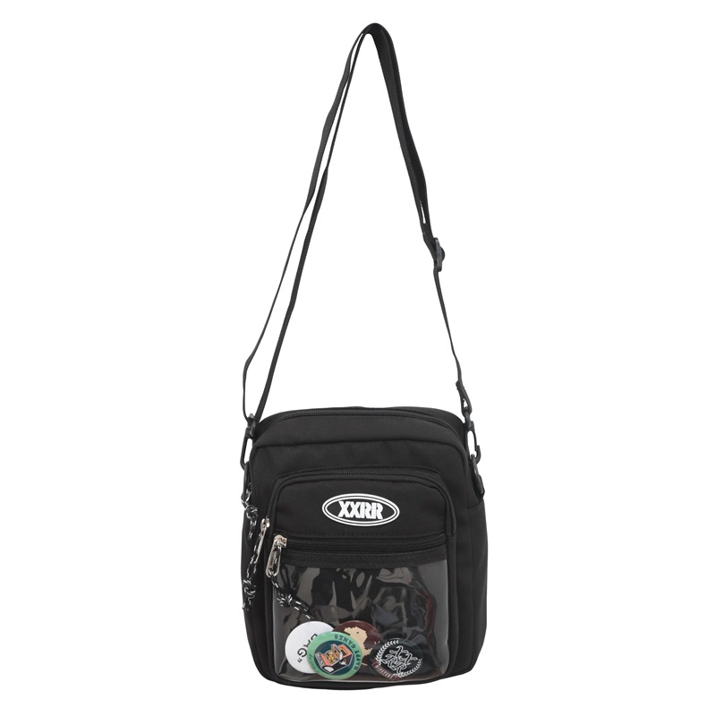 Japanese-style, versatile, simple, high-appearance-level, niche summer transparent crossbody bag, Instagram casual, Korean-style couple's trendy small bag Item Picture
