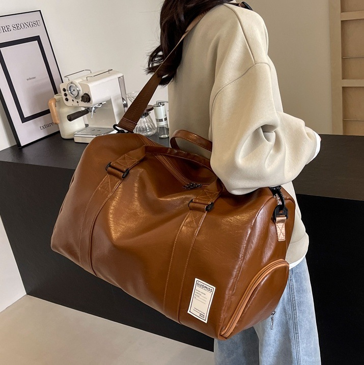 Men's large-capacity crossbody handbags, luggage bags, women's short-distance lightweight sports and fitness bags, travel backpacks full figure