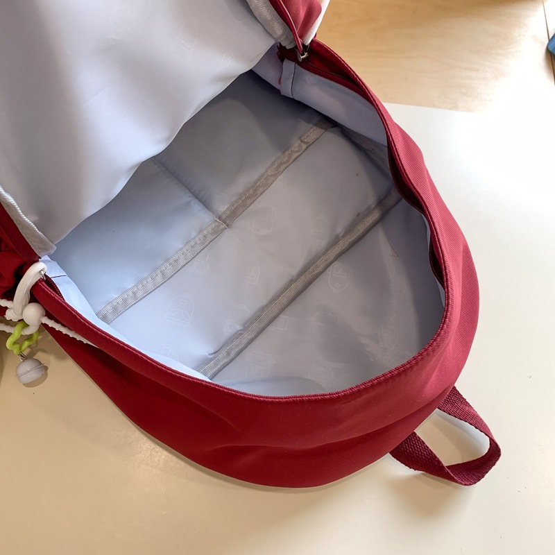 Forest-style Instagram minimalist campus girl schoolbag, Japanese-style Harajuku style vintage solid-color middle school backpack Application Scenario